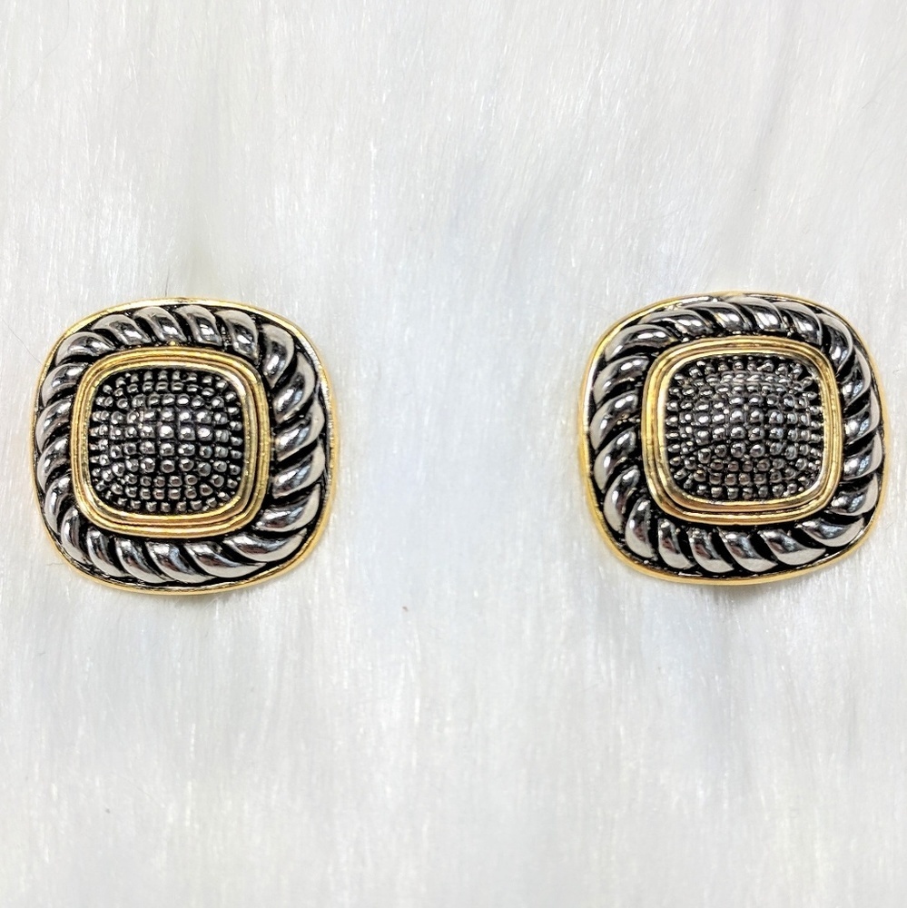 Contemporary Heavyweight Rope Earrings